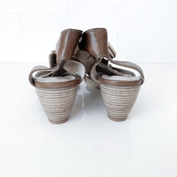 Mjus Womens Ankle Strap Leather Strappy Heeled Sandal Multicolor Size 40 - Picture 5 of 8